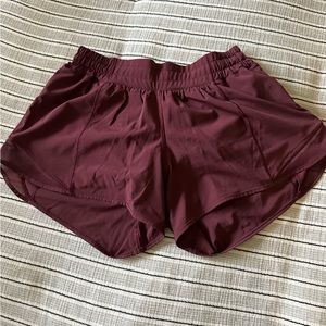 Lululemon hotty hot short. Gently used.